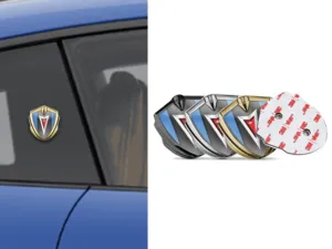 Pontiac Emblem Metal Badge Modern Finish High-End Feel